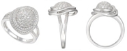Macy's 1-1/4 ct. t.w. Round Shape Diamond Ring in 14k White Gold